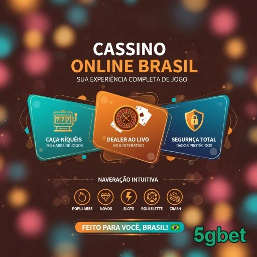 Interface do 5gbet mostrando jogos de cassino online.