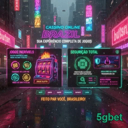 Jogos de slot em 5gbet com segurança e variedade para VIPs.
