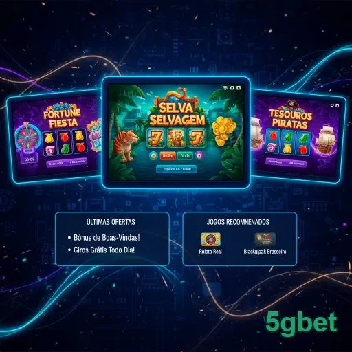Interface de serviços VIP da 5gbet com slots variados.