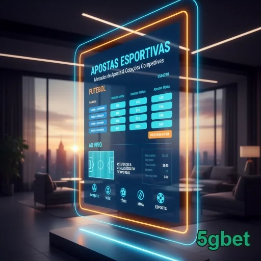 Interface VIP do 5gbet mostrando opções de apostas esportivas.