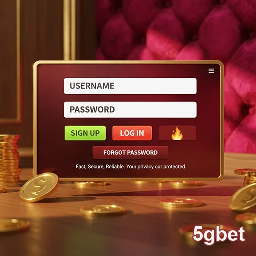 Imagem de acesso fácil ao cassino online com 5gbet