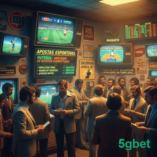Grupo de homens discutindo apostas esportivas na 5gbet.