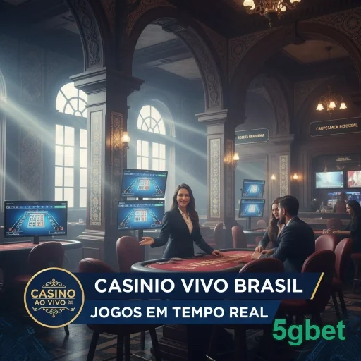 Ambiente de cassino ao vivo da 5gbet com jogadores e dealers.
